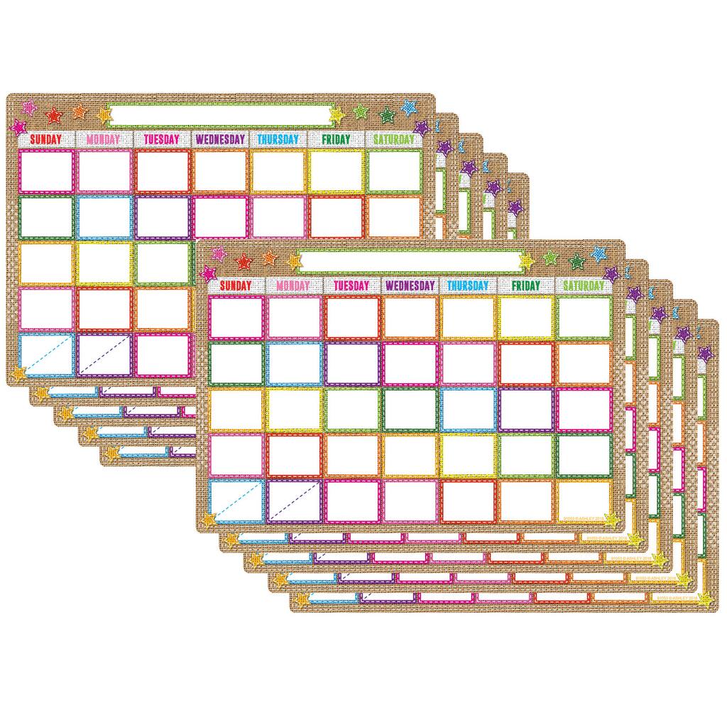 Get the Smart Poly™ Burlap Stitched Calendar Chart, 10ct. at Michaels